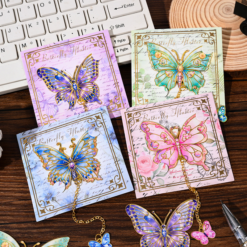 Retro Butterfly Metal Bookmark, Literary, High-End, Exquisite and High-End, Student Reading Page Holder, Reward Graduation Gift Retro Butterfly Metal Bookmark, Literary, High-End, Exquisite and High-End, Student Reading Page Holder, Reward Graduation Gift