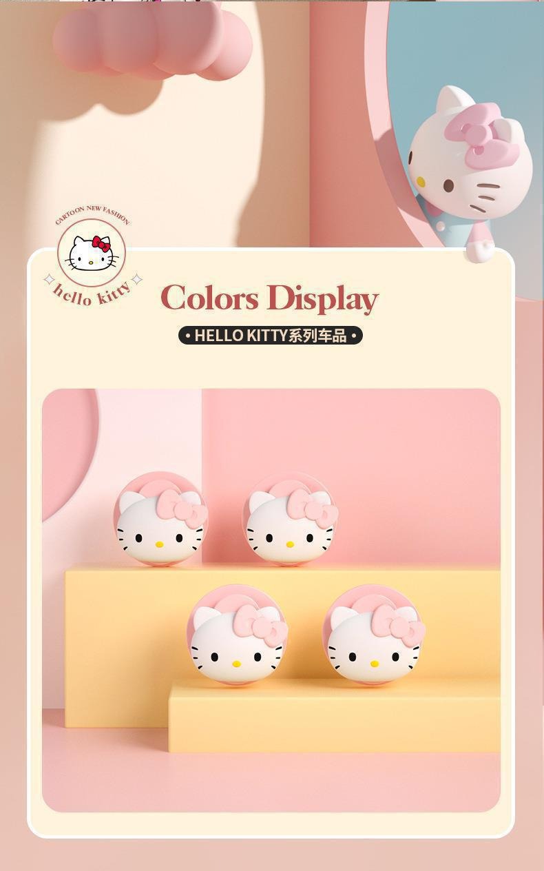 Hellokitty Car Hook for Hanging on the Seat Back, Umbrella Storage in the Car, Cute Decorative Items for the Front and Rear Seats