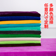 ♔金丝绒会议桌布长方形红色桌布商用订结婚红布摆地摊装饰布料台