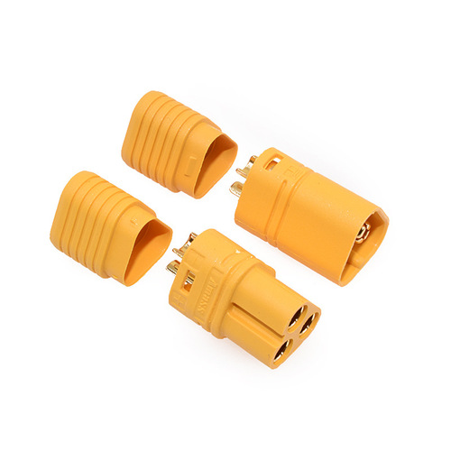 MT60-M plug aircraft model connector three-phase three-pole wire connection port MT60-F motor ESC docking plug