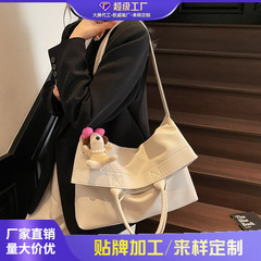 クロスボーダー大容量バッグレディース2025年夏新作多用途クロスボディバッグカジュアルショルダーワーク通勤トートバッグ