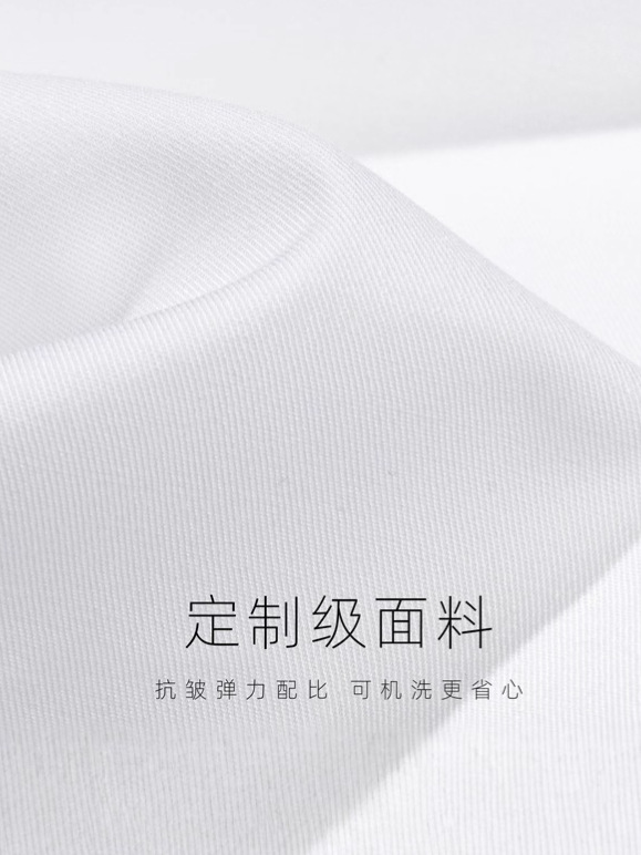 Camisas blancas bordadas de corona dorada personalizadas para hombres de manga larga de negocios casuales sin escaldar camisa de lujo ligera para hombres