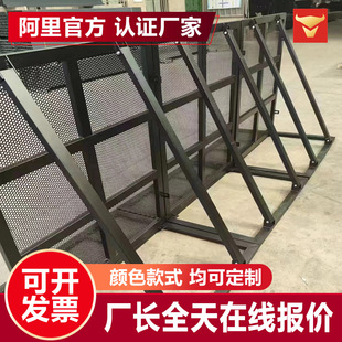 演唱会防爆铁马护栏音乐节抗冲击围挡商场可移动折叠防护围栏厂家-阿里巴巴