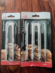 Manufacturer Wholesale Household Stainless Steel Walnut Clip Nut Pliers Nutcracker Kitchen Gadgets Electroplated Iron