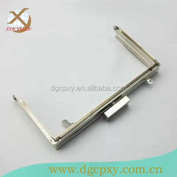 厂家供应手袋银包五金， 银包夹 手袋架框， 五金口架