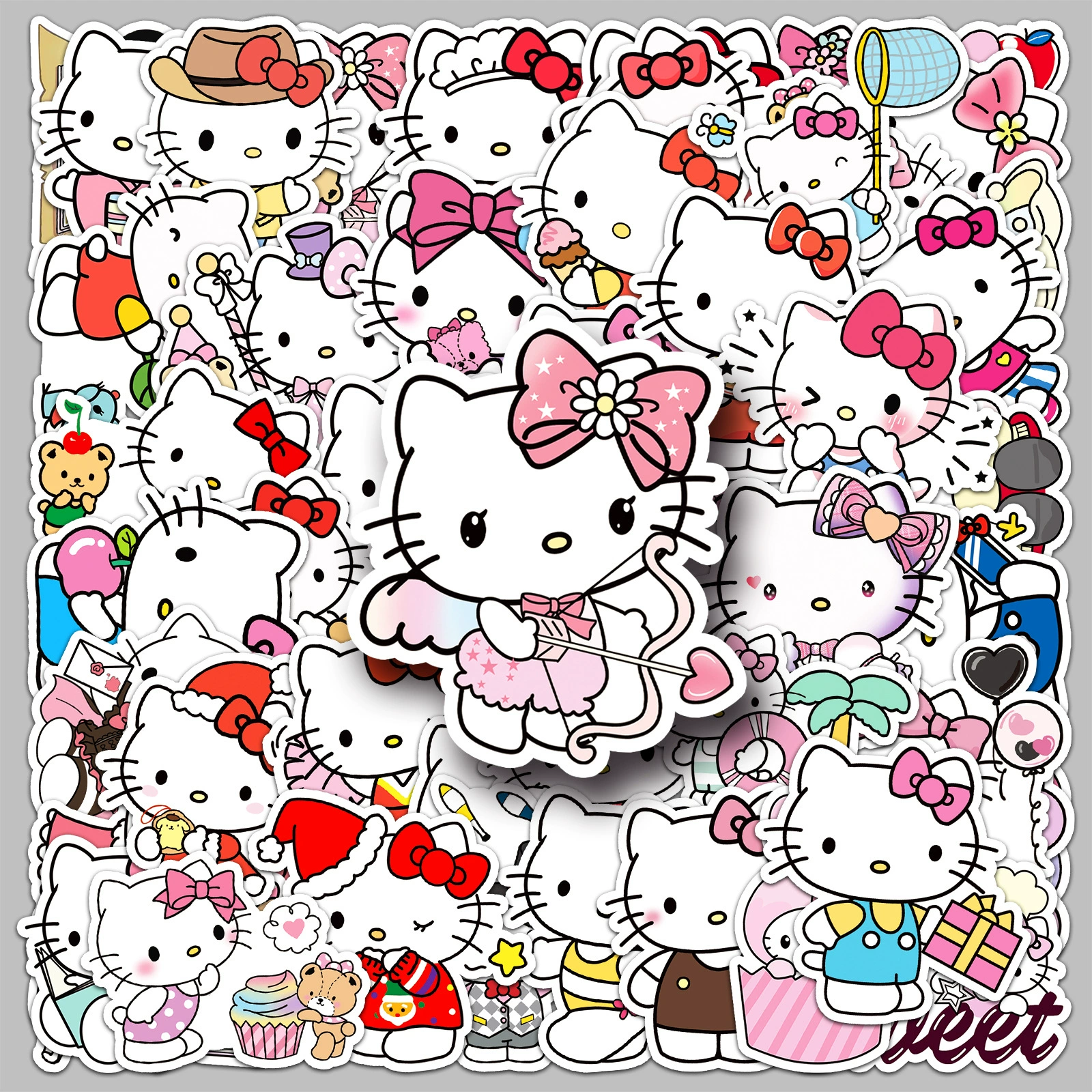 Sanrio, Hello Kitty, наклейка, водостойкий чехол для мобильного телефона