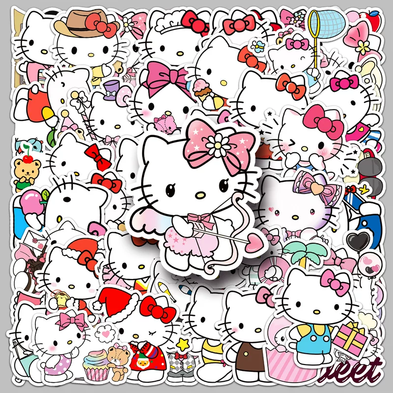 Sanrio, Hello Kitty, наклейка, водостойкий чехол для мобильного телефона