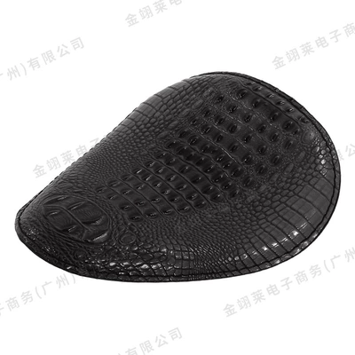Motorcycle Modification Parts Harley Seat Cushion Retro Modified Seat Cover Vintage Spring Bracket Seat Cushion Leather Seat (Electric car cushion) - zb-40016-harley-triangle-crocodile-leather-seat-bag-black