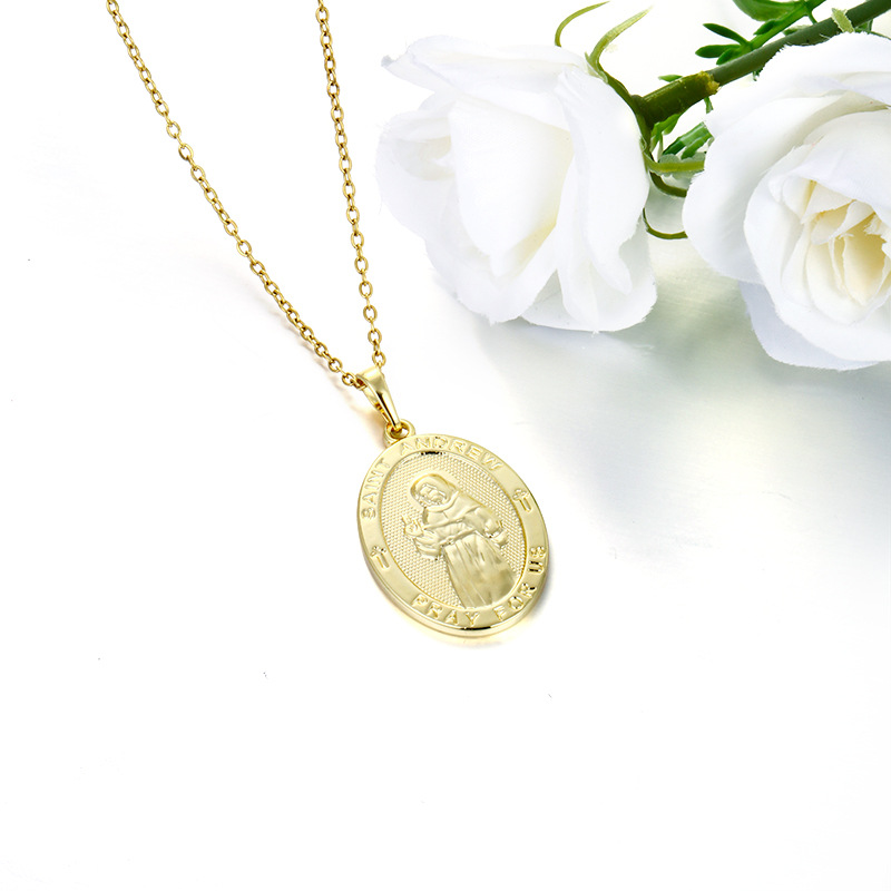 Chapado en 14K de color (colgante único sin cadena)
