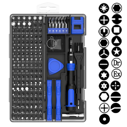 160-in-1 screwdriver set combination iphone mobile computer home clock repair and disassembly screwdriver tool
