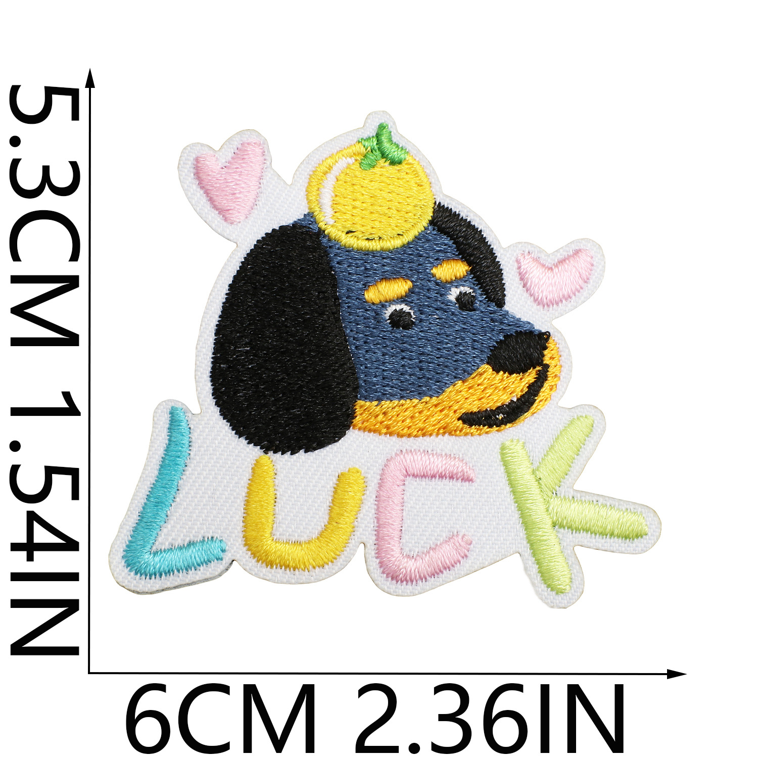 3g Weight Clothing Sticker Patches Classification 1 Piece Quantity Dacron thread Material Dog Pattern Casual, Elegant, Cute Style Embroidery Craft 1 Piece Casual Elegant Cute Dog Dacron Thread Clothing Sticker Patches 7