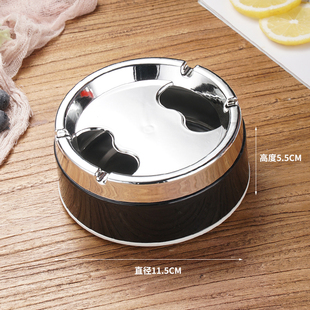 ✅ New Creative Ashtray with Lid, Ashtray with Cover for Living Room, Home, Car Use, Compact Indoor Anti-Odor