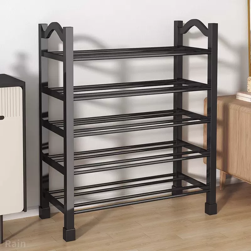 跨境供应鞋架子简易门口家用多层鞋子收纳架出租房立体窄塑料鞋柜