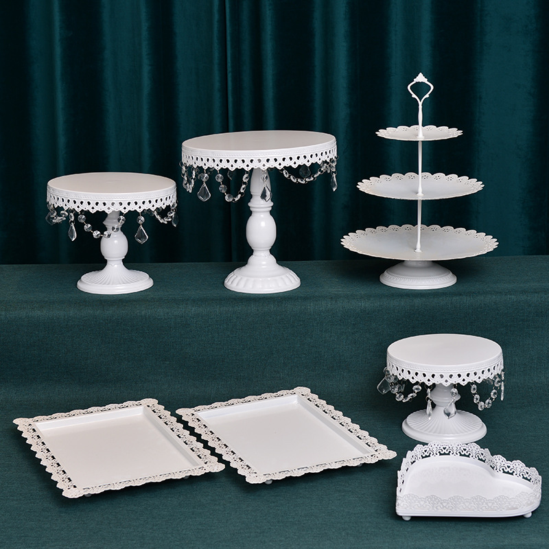 Estilo europeo creativo oro hueco soporte de la torta accesorios de la boda decoración de la Mesa de postre tienda de postres pastel de postre combinación