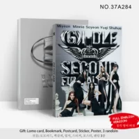 Фотоальбом GIDLE — 2-й полный альбом, полная англоязычная версия, включает подарки, 209×284 мм