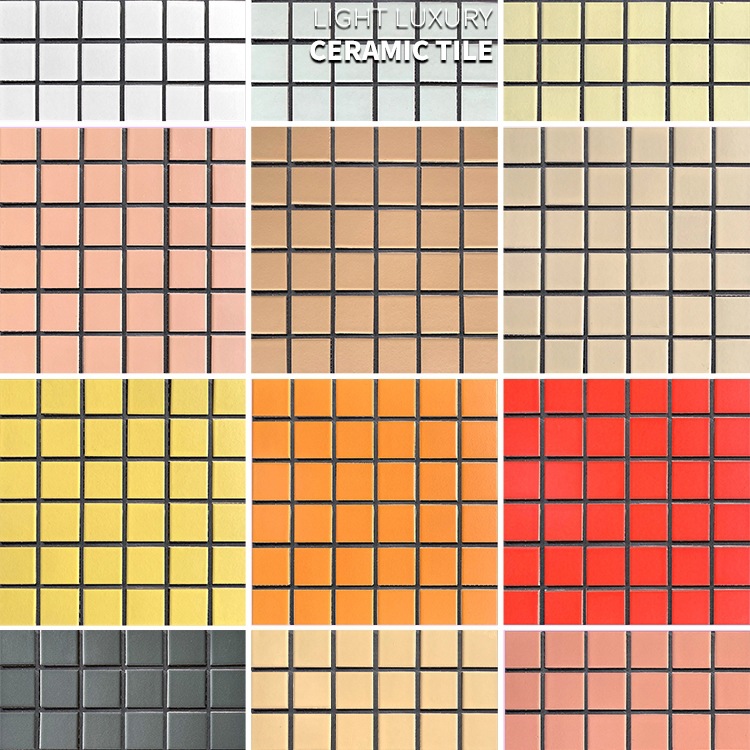 外墙马赛克定 制纸皮陶瓷老款式天花板吊顶阳台厂房自建房外墙瓷