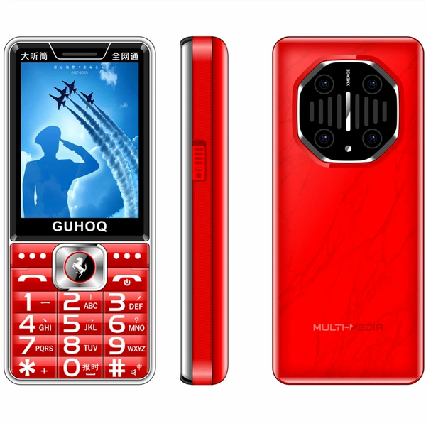 Red battery, support function for all network communication standards, 4G, G5, 5G