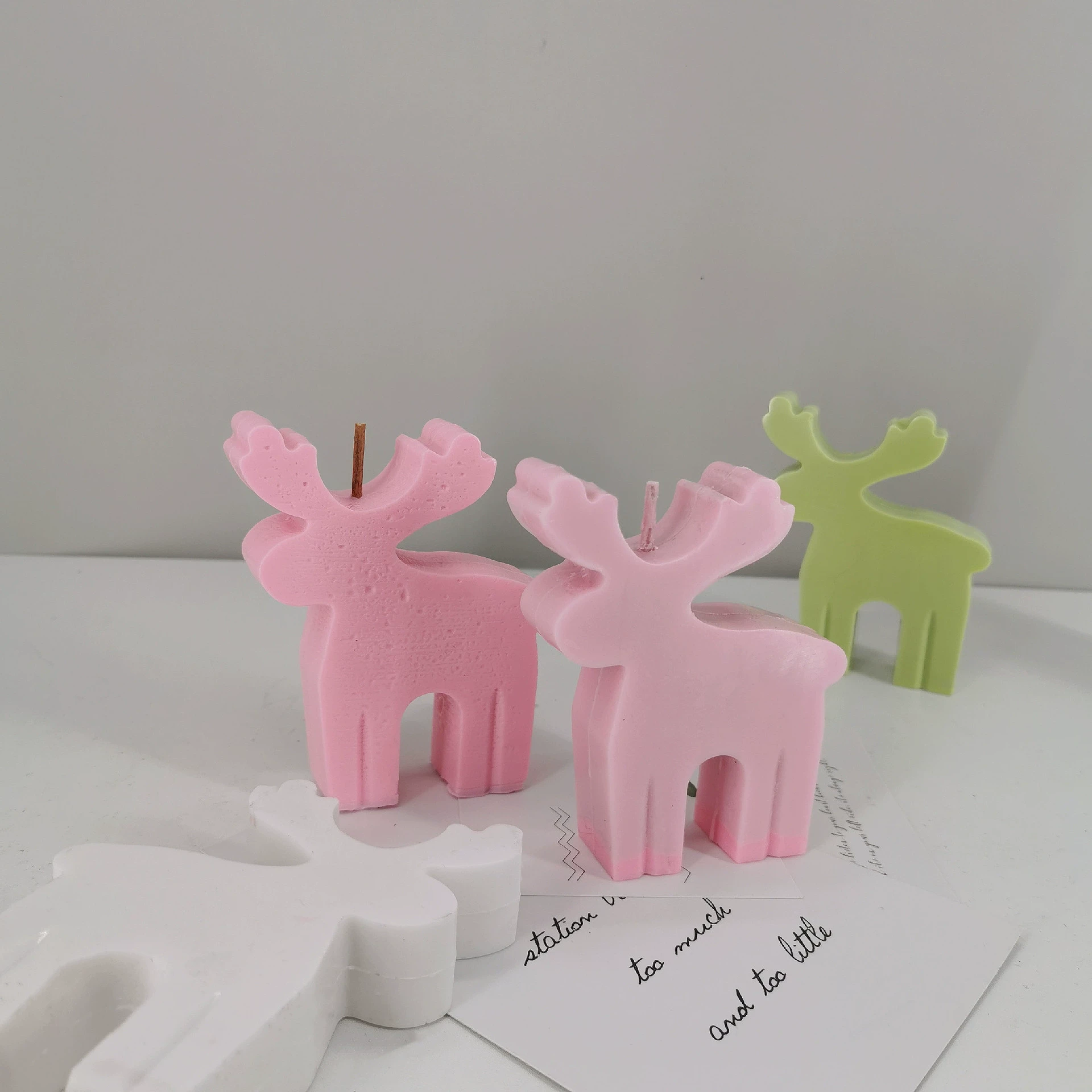 雄威 Candle, Christmas acrylic plastic mold