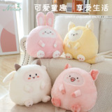 NOOER Плюшевая милая игрушка, кукла с животными, кролик, подушка для обнимания, новая коллекция, лиса, енот