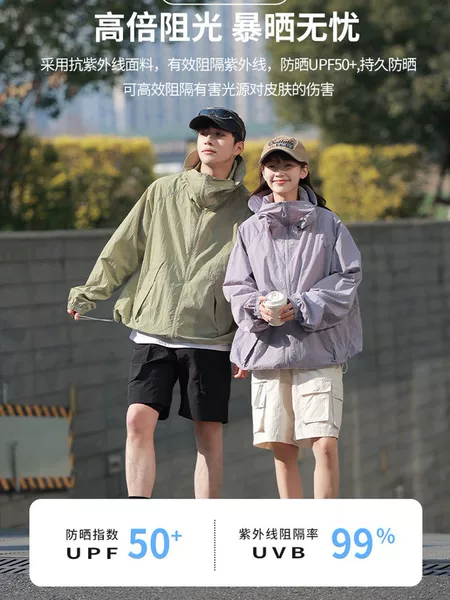 Ice Silk Sun Protection Clothing for Women 2026 New Summer Uv Protection Couple's Thin Jacket Fishing Sun Protection Clothing for Men