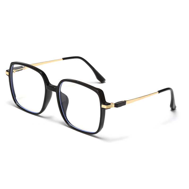 大框显瘦平光镜 防蓝光男款TR90网红街拍素颜眼镜学生近视眼镜框