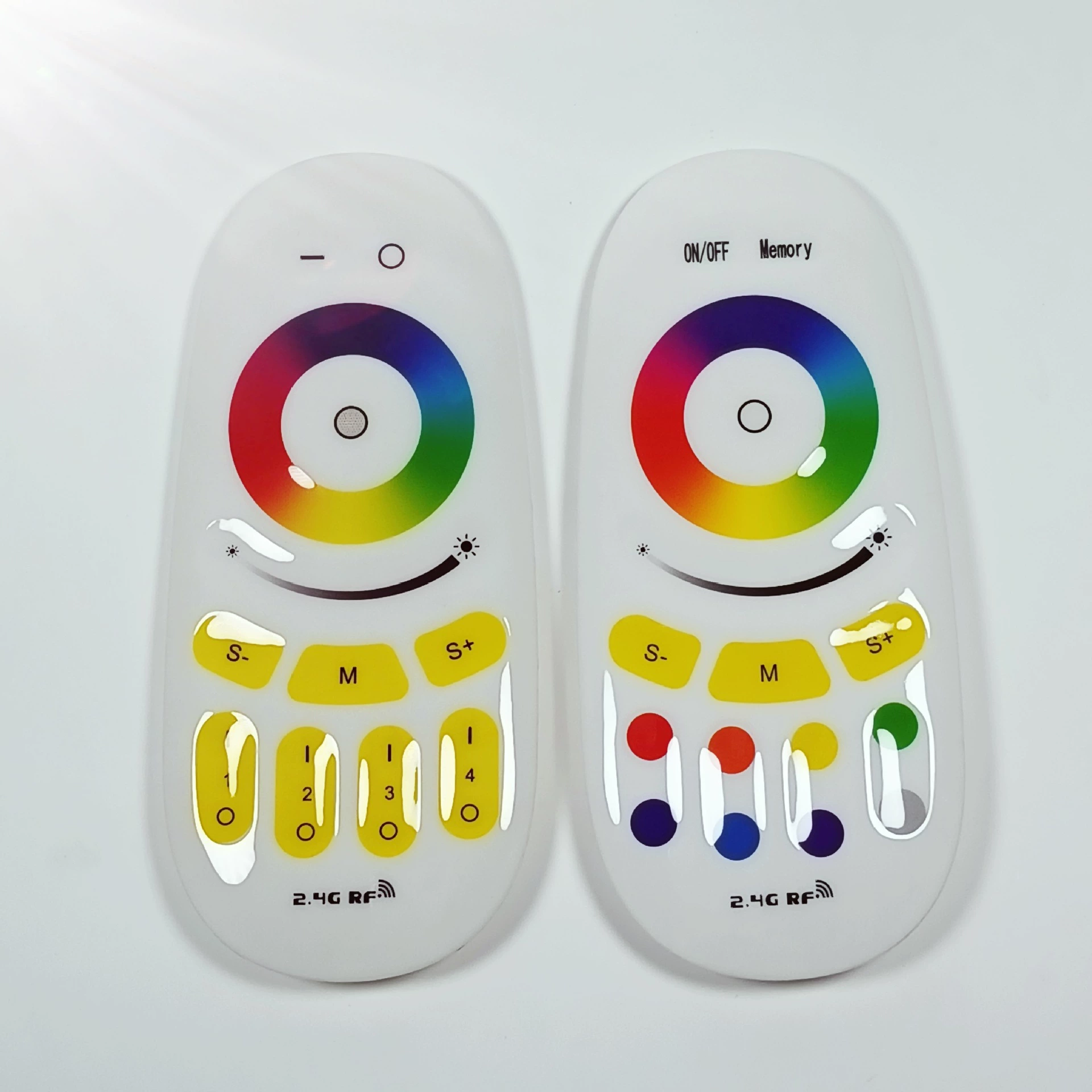 2,4G полный сенсорный групповой пластиковый корпус дистанционного управления, продукты для умного дома, пластиковые аксессуары, включая держатель для карт, оптовая продажа