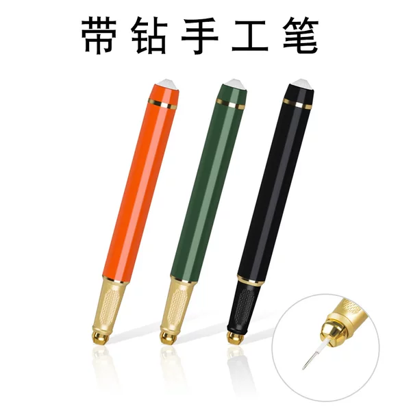 Tattoo embroidery handmade pen fog pen multifunctional eyebrow tattoo pen eyebrow tattoo pen eyebrow tattoo knife holder cross mouth eyebrow embroidery tool