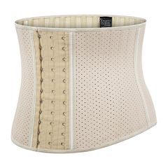 25鋼骨25CM橡膠運動束腰帶沖孔乳膠健身產後塑形美體塑身衣