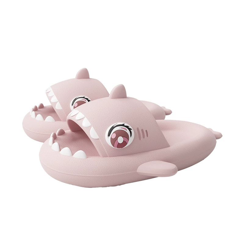Шлепанцы на платформе Shark, летние для него и неё, слайд, интернет-хит