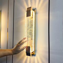 户外别墅庭院轻奢气泡水晶客厅壁灯卧室床头灯防水室外阳台灯具