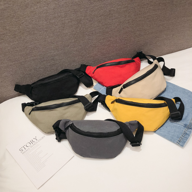 Bolso de la cintura de los niños 2024 estilo coreano nuevo bolso de hombro de las niñas lindo niño crossbody multi-color merienda bolsa monedero