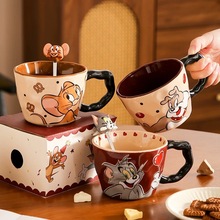 猫和老鼠大耳朵杯马克杯大容量可爱陶瓷杯子情侣水杯咖啡杯伴手礼