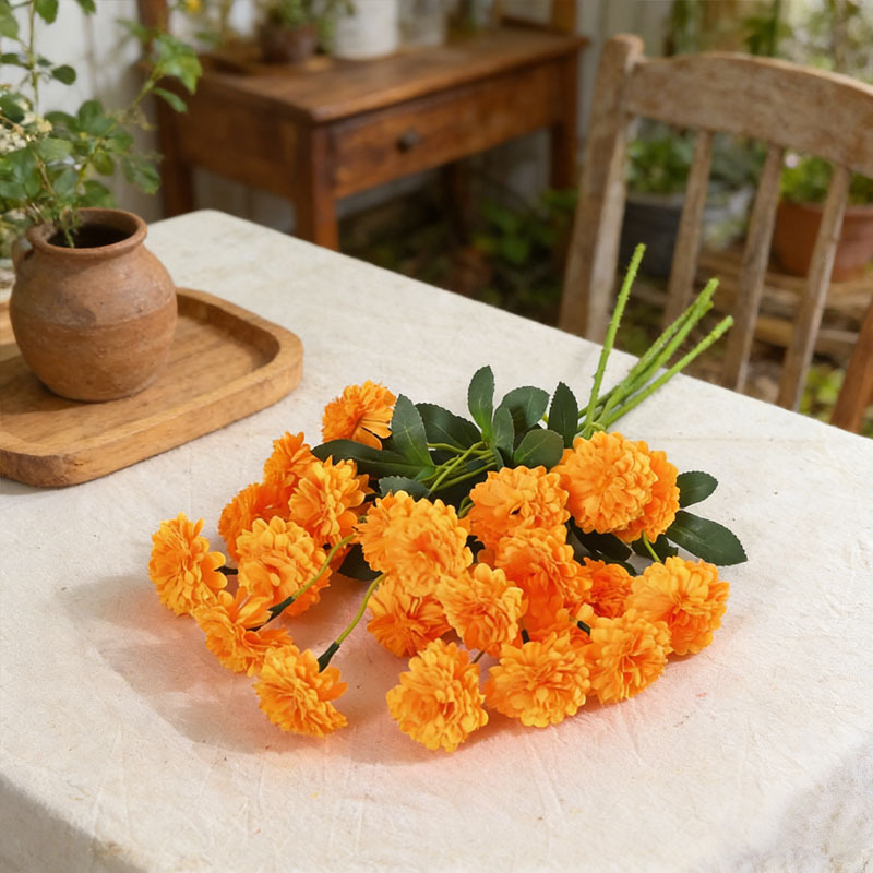 Pantalla fotográfica flor artificial al por mayor todo tipo de flores de seda de girasol de simulación accesorios de fotografía girasol de simulación flor de baile