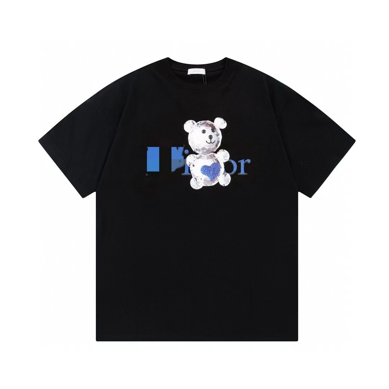D's 300g 半袖 Tシャツ メンズ 夏 純綿 ハイウェイト ゆったり 半袖 服 アメリカのトレンド ブランド Tシャツ カップル|undefined