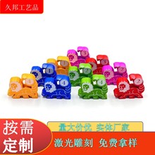 批发动物小木块桌游配件狮子木块儿童益智玩具木棋子木制品批发