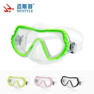 Cross-border new youth diving goggles waterproof anti-fog swimming goggles diving mask men and women swimming goggles wholesale