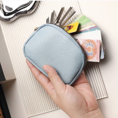 Fashionable New PU Handbag Zipper Small Purse for Women Mini Small Bag Key Holder Card Case Coin Purse