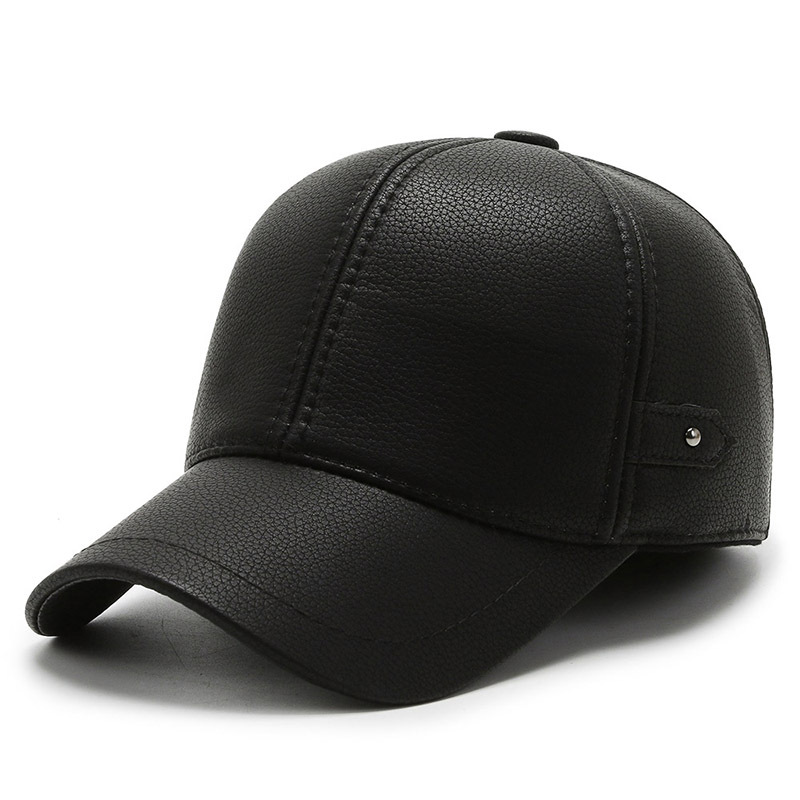 Casque antibruit d'automne pour hommes d'âge mûr et seniors, en polyuréthane doublé polaire et épais, chaud pour l'automne, idéal pour papa_voghion.com