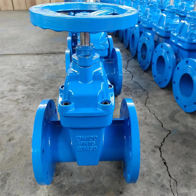 Z45X软密封闸阀球墨手动暗杆阀门 法兰闸阀自来水管道检修阀门