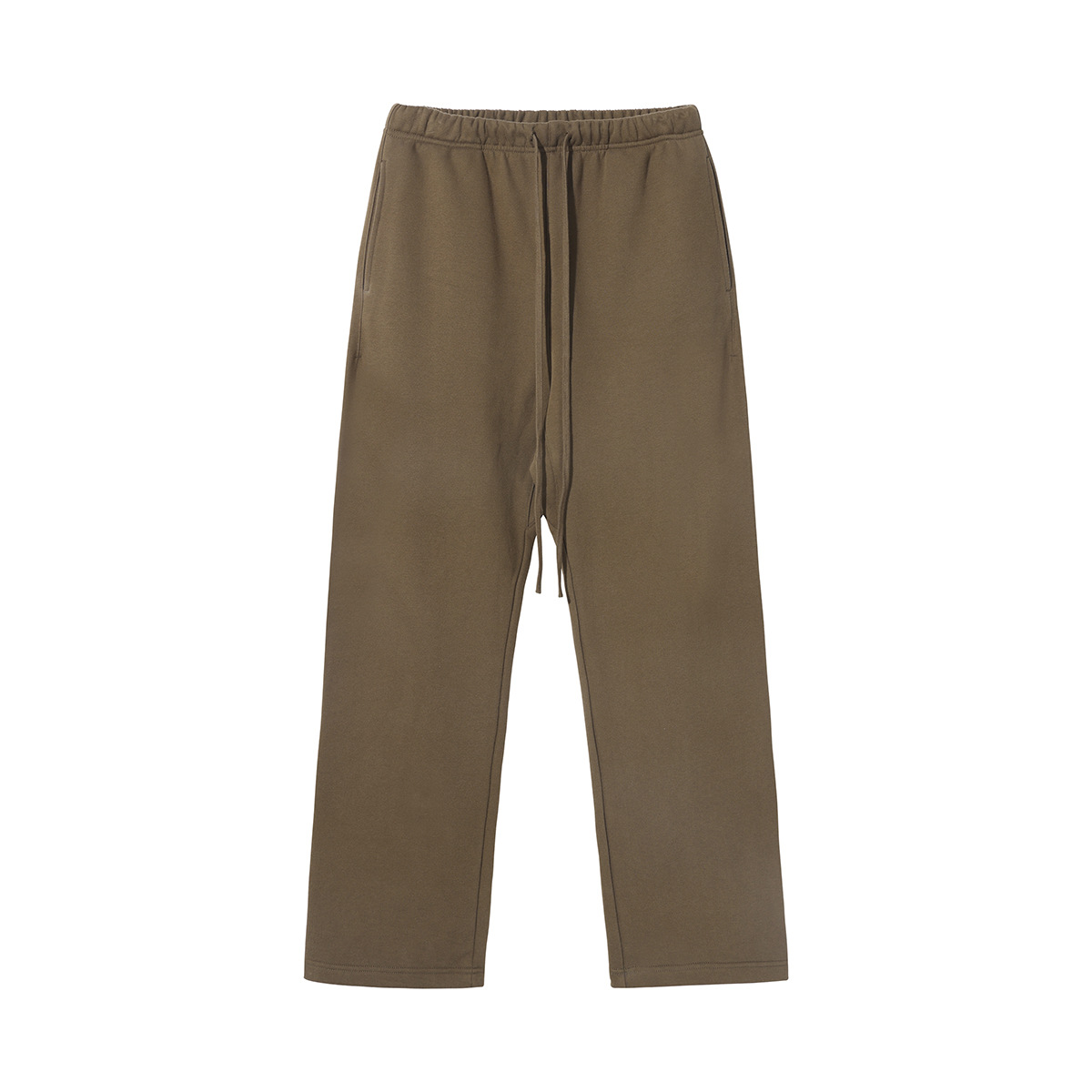 Pantalones de Terciopelo Smi 365g de Corte Holgado Estilo Americano con Cordón Ajustable, Casuales, Rectos, de Trabajo, de Pierna Ancha, Unisex, Colección Primavera 2026 image 9