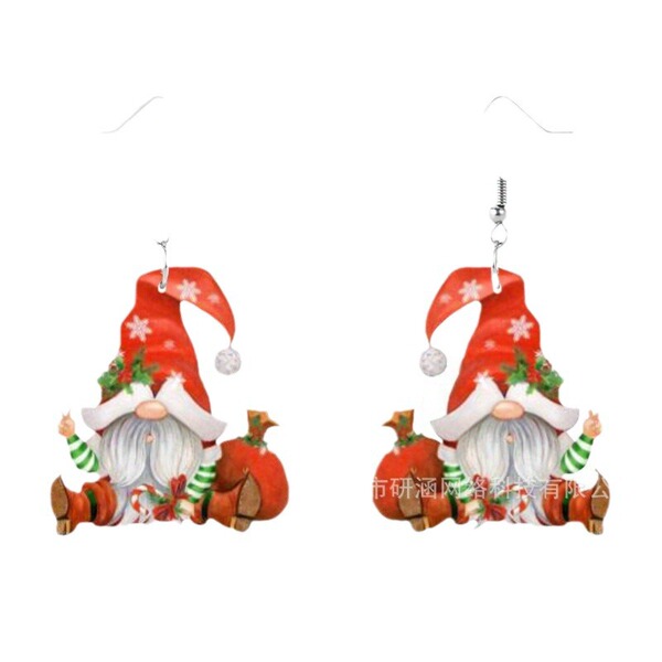 Acrylic cute earrings for St. Valentine's Day