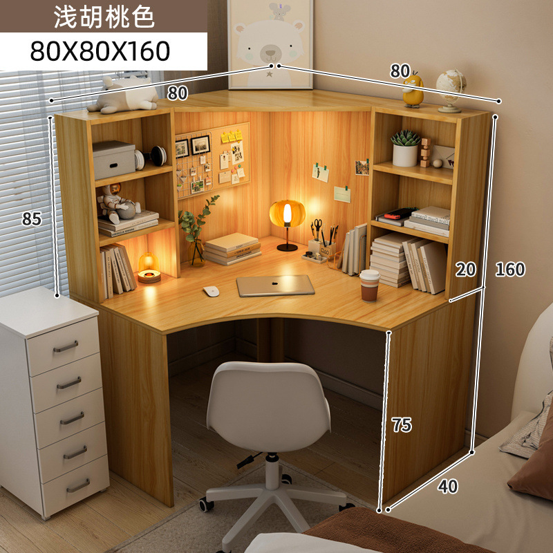 [라이트월넛 컬러] 80x80x160cm