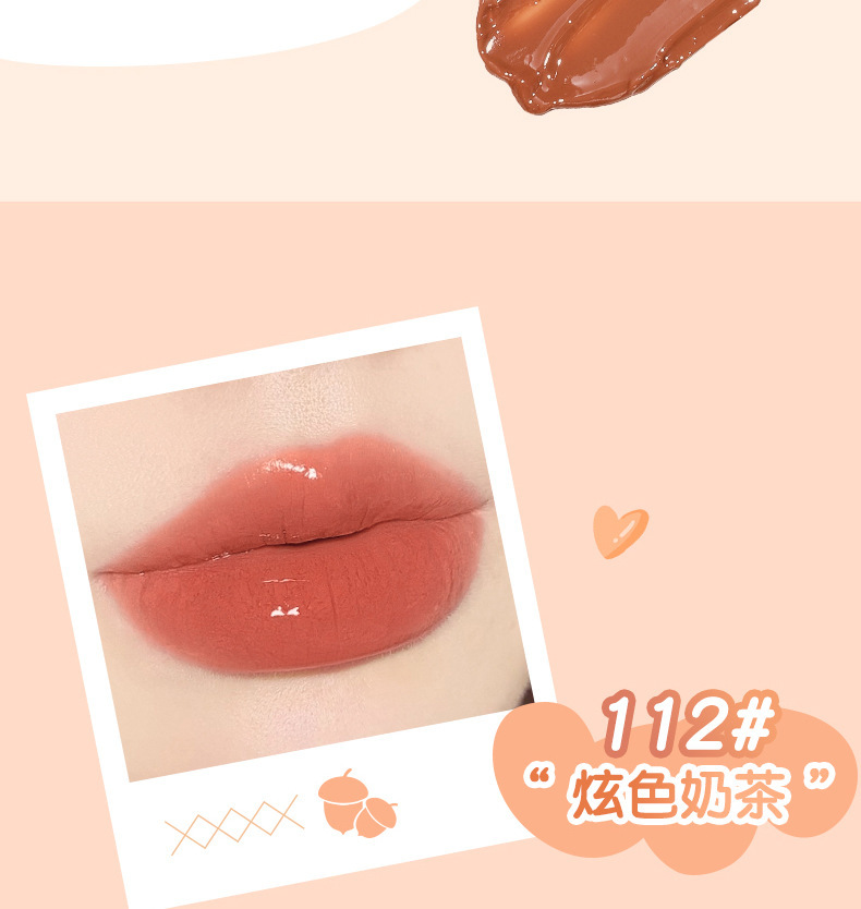 novo Water Light Lip Jelly Mirror Lip Mud Non-sticky Girls' Student version affordable wholesale Xiaohongshu Bestseller upgrade undefined