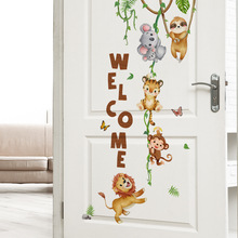 MS4290�¿�ɭ�ֿ�ͨ��������ǽ��ֽ�������Ҷ�ͯ������ǽװ��ǽ��