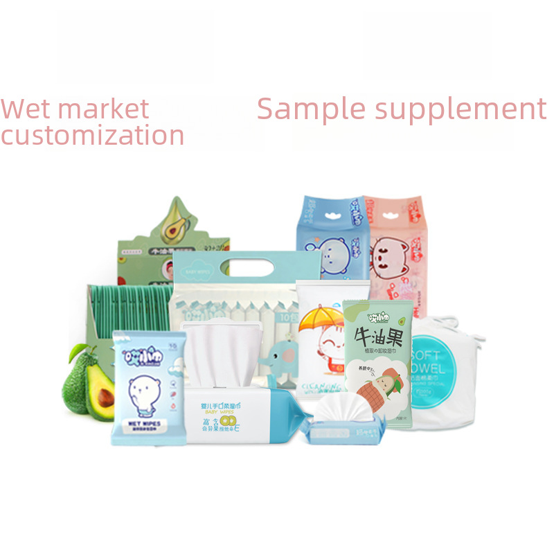 Disposable wet wipes non-woven cloth for face washing