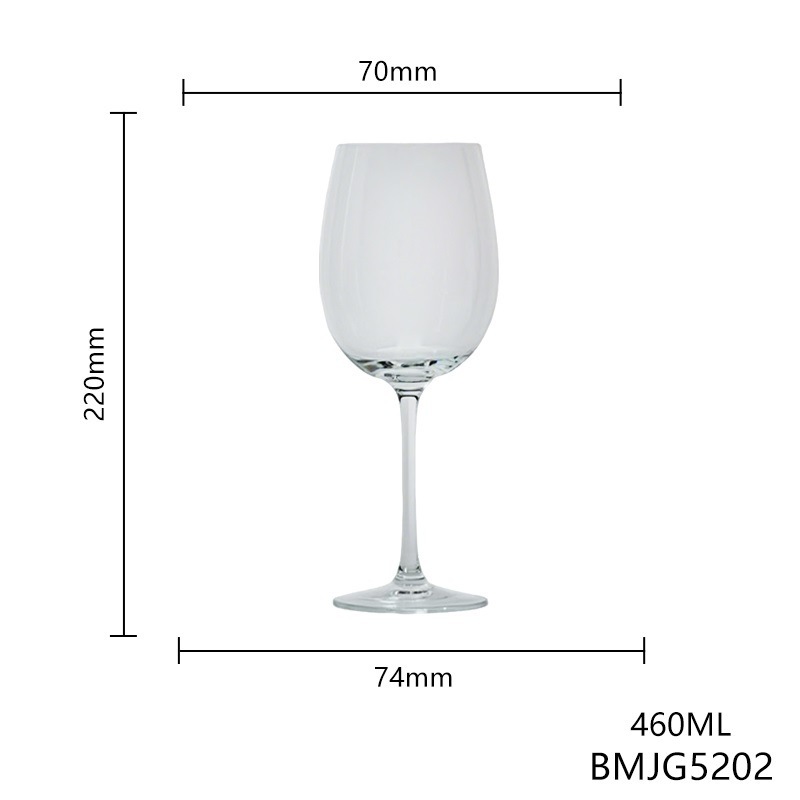 480ML 콜드 컷 레드 와인 잔 BMJG5202