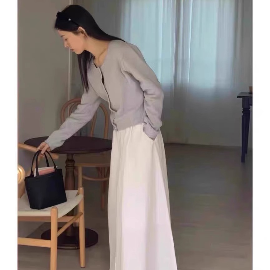 2024 Nieuwe kleine Lychee-patroon Echte grote capaciteit Handheld Slant Cross leren tas_voghion.com