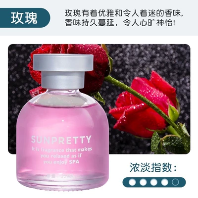 Wardrobe Toilet Bathroom Deodorizing – Car Perfume Aromatherapy - rose-1-bottle
