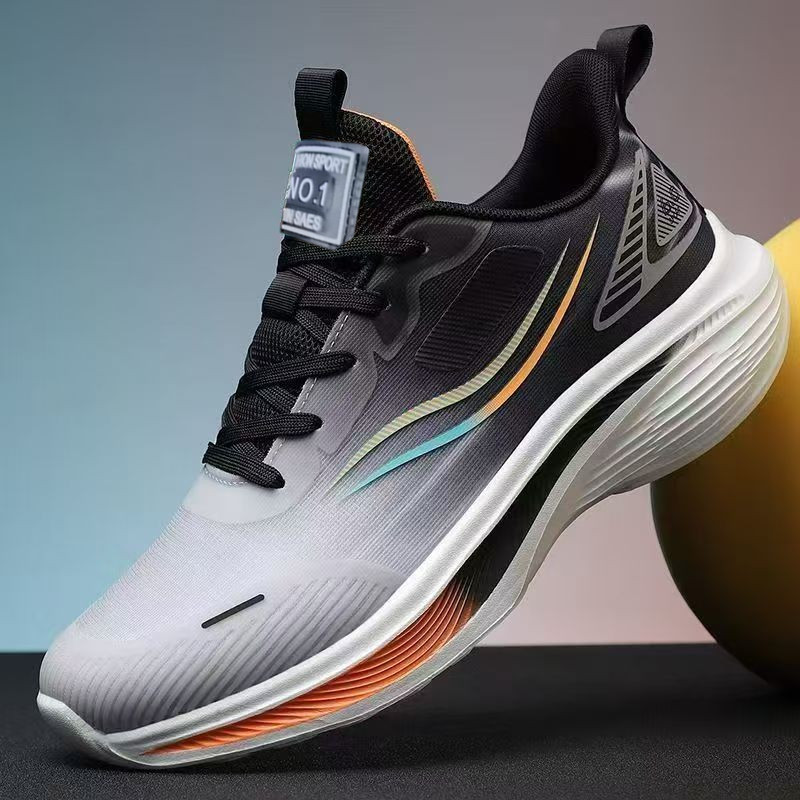 2025 verano nuevo mesh casual zapatos deportivos hombre ligero antideslizante amortiguador zapatos de carrera transfronterizos zapatos de hombre grandes