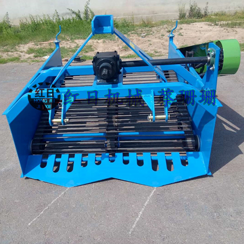 土豆马铃薯收获机1.3米皮带链接胡萝卜土豆收获机地瓜收获机